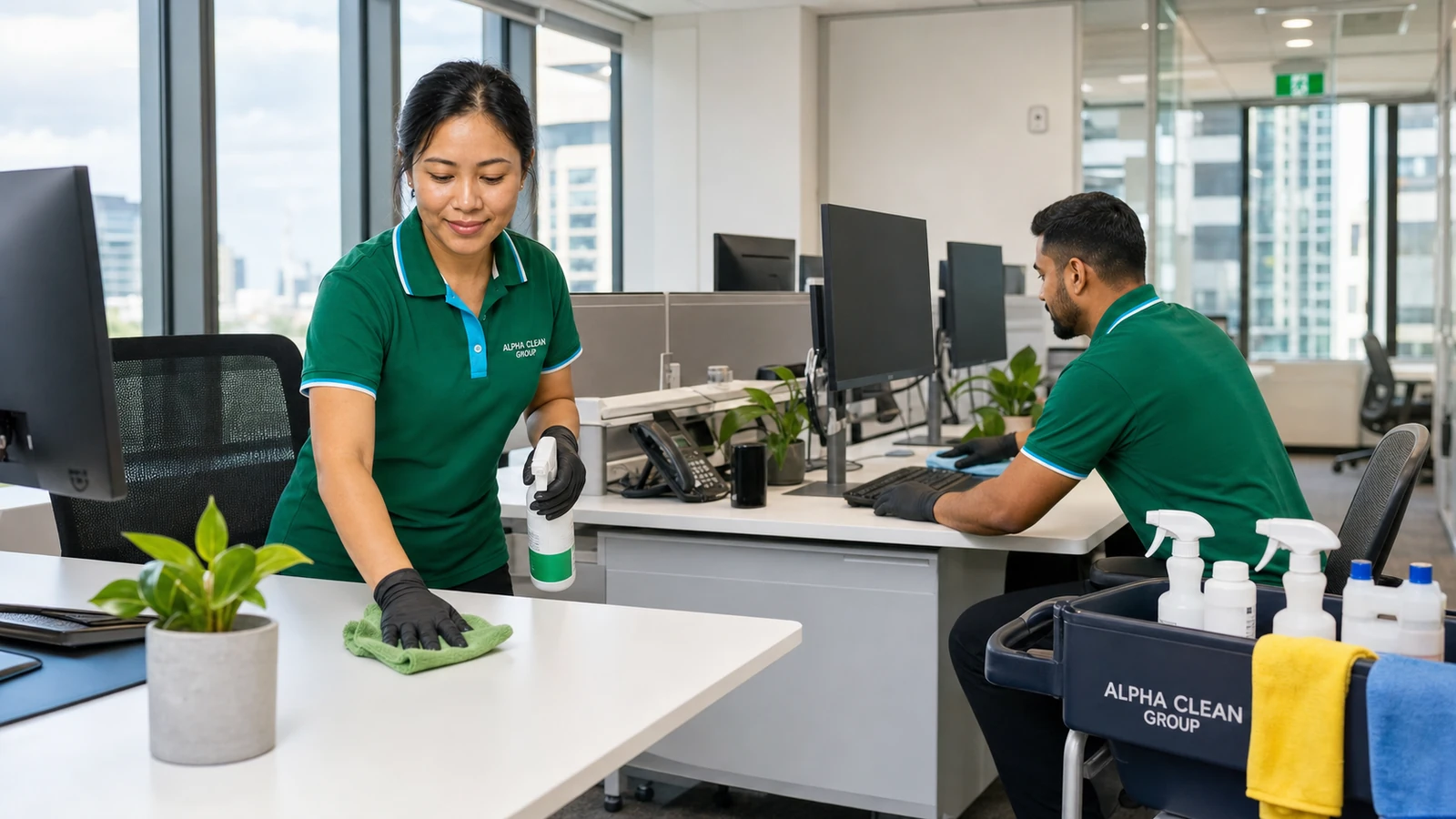 Professional cleaning services